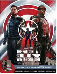The Falcon & The Winter Soldier: Complete First Season [Steelbook] (4K UHD)