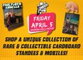 Rare Cardboard Standee Collection at Amoeba Hollywood Friday, April 5