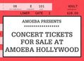 Tickets Available For Sale at Amoeba Hollywood