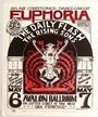 "Euphoria" The Daily Flash & The Rising Sons / Big Brother & the Holding Co. / Charlatans - Avalon Ballroom - May 6 & 7, 1966 (Poster) Merch