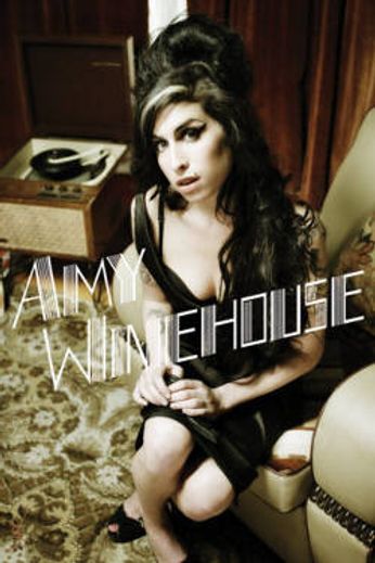 Amy Winehouse - Record Player (Poster)