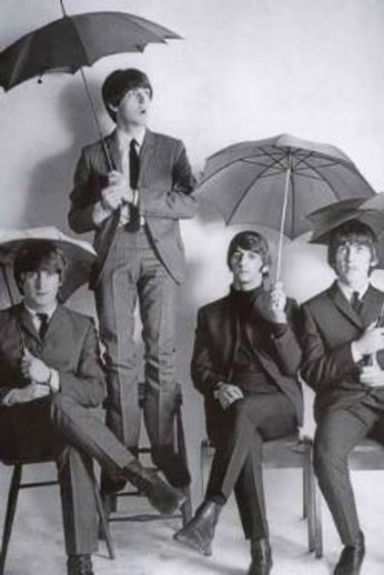The Beatles - Umbrellas (Poster)