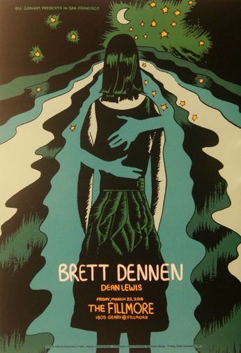 Brett Dennen - The Fillmore - March 23, 2018 (Poster)