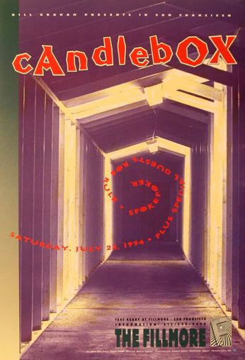 Candlebox - The Fillmore - July 23, 1994 (Poster)