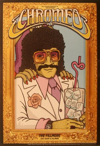 Chromeo - The Fillmore - July 29, 2008 (Poster)