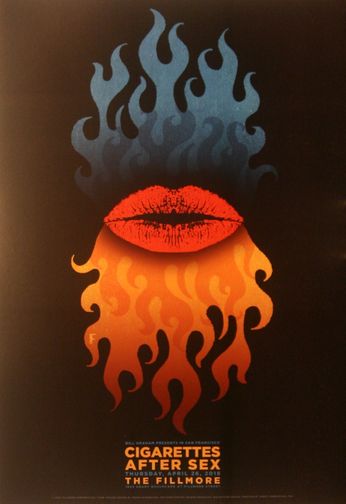 Cigarettes After Sex - The Fillmore - April 26, 2018 (Poster)