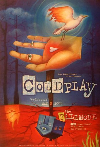 Coldplay - The Fillmore - May 4, 2005 (Poster)