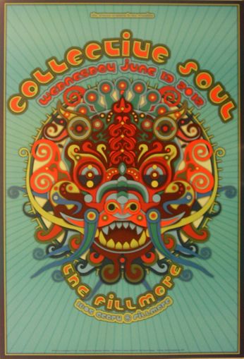 Collective Soul - The Fillmore - June 13, 2012 (Poster)