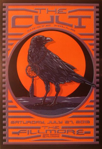 Cult - The Fillmore - July 27, 2013 (Poster)
