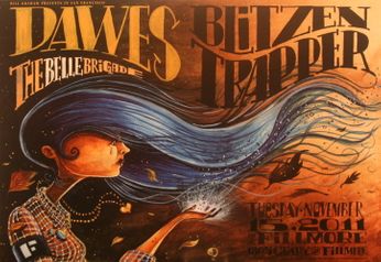 Dawes / Blitzen Trapper - The Fillmore - November 15, 2011 (Poster)