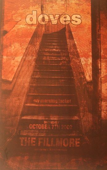 Doves - The Fillmore - October 7, 2002 (Poster)