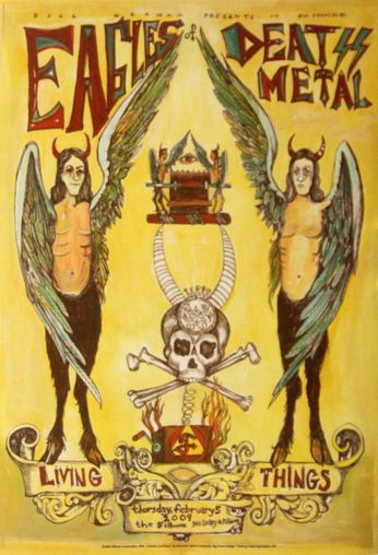 Eagles Of Death Metal - The Fillmore - February 5, 2009 (Poster)