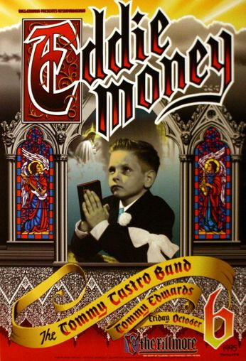 Eddie Money - The Fillmore - October 6, 1995 (Poster)