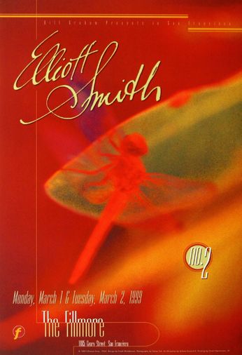 Elliott Smith - The Fillmore - March 1 & 2, 1999 (Poster)