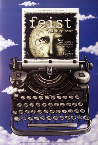 Feist - The Fillmore - June 26 & 27, 2007 (Poster)