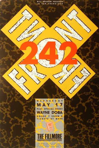 Front 242 - The Fillmore - May 17, 1989