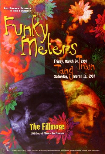 Funky Meters - The Fillmore - March 14 & 15, 1997 (Poster)