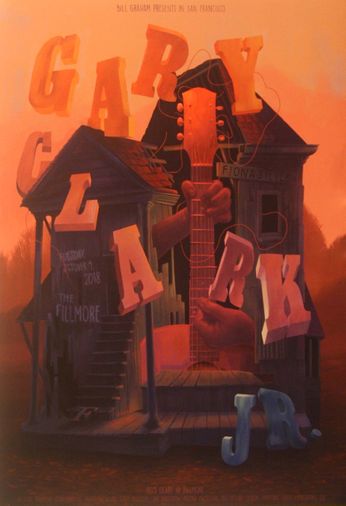 Gary Clark Jr. - The Fillmore - October 9, 2018 (Poster)