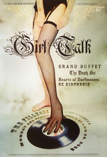 Girl Talk - The Fillmore - October 27 & 28, 2008 (Poster)