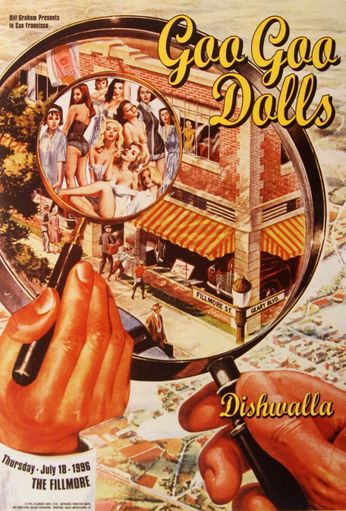 Goo Goo Dolls - The Fillmore - July 18, 1996 (Poster)