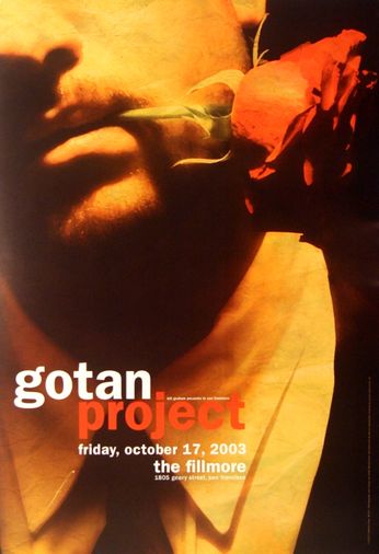 Gotan Project - The Fillmore - October 17, 2003 (Poster)