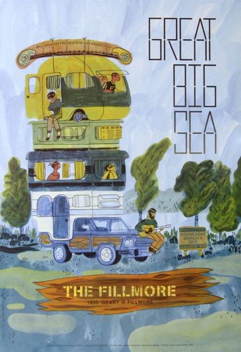 Great Big Sea - The Fillmore - March 6, 2013 (Poster)