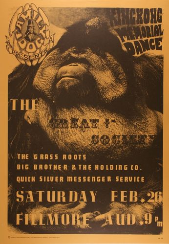 The Great Society - The Fillmore - February 26, 1966 (Poster)