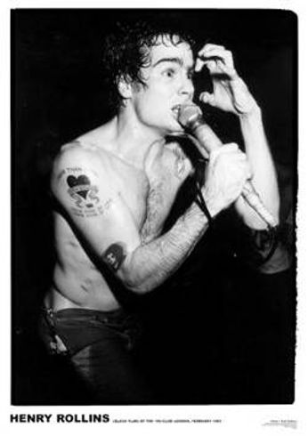 Henry Rollins - Henry Rollins - 100 Club 1983 (Poster)