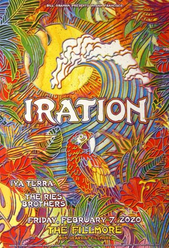 Iration - The Fillmore - February 7, 2020 (Poster)
