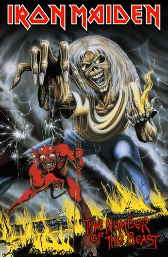 Iron Maiden-Number of the Beast (Poster)