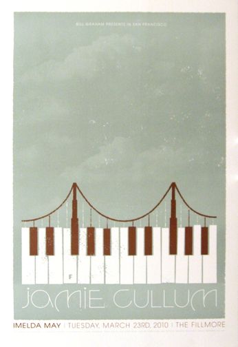 Jamie Cullum - The Fillmore - March 23, 2010 (Poster)