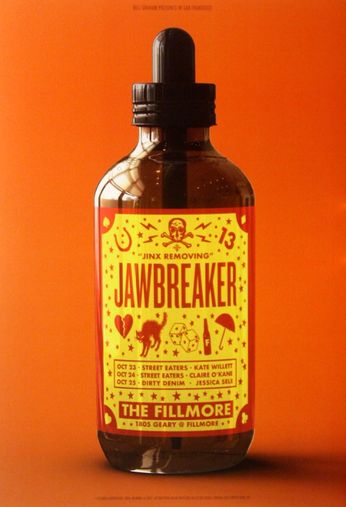 Jawbreaker - The Fillmore - October 23-25, 2018 (Poster)