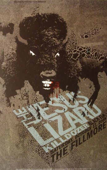 Lizard Jesus - The Fillmore - October 17, 2009 (Poster)