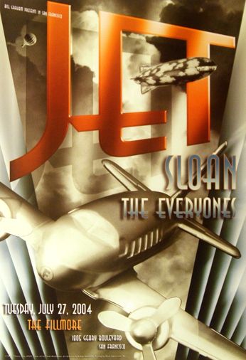 Jet - The Fillmore - July 27, 2004 (Poster)