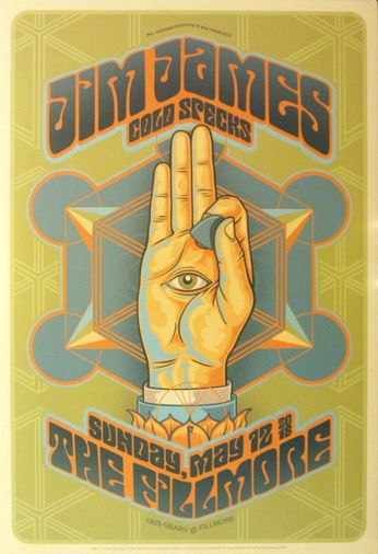 Jim James - The Fillmore - May 12, 2013 (Poster)