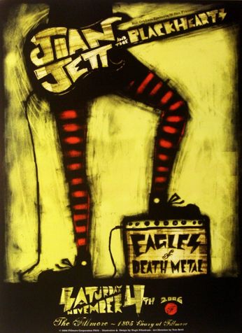 Joan Jett And The Blackhearts - The Fillmore - November 4, 2006 (Poster)