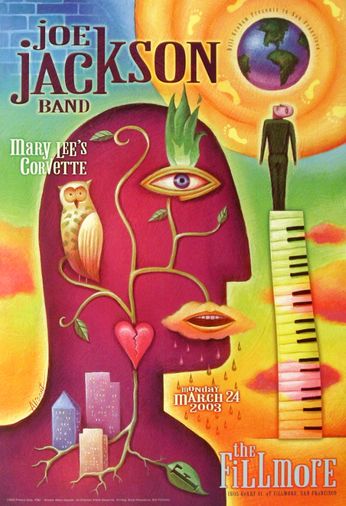Joe Jackson Band - The Fillmore - March 24, 2003 (Poster)