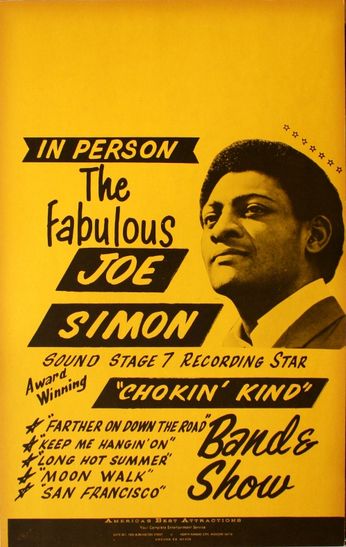 Joe Simon - In Person (Poster)