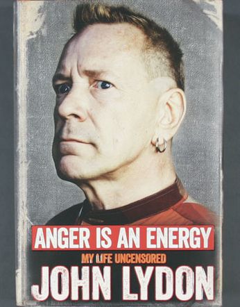 John Lydon - Anger Is an Energy: My Life Uncensored [Signed] (Book)