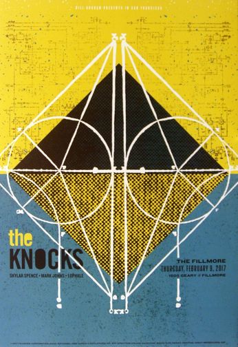 Knocks - The Fillmore - February 9, 2017 (Poster)