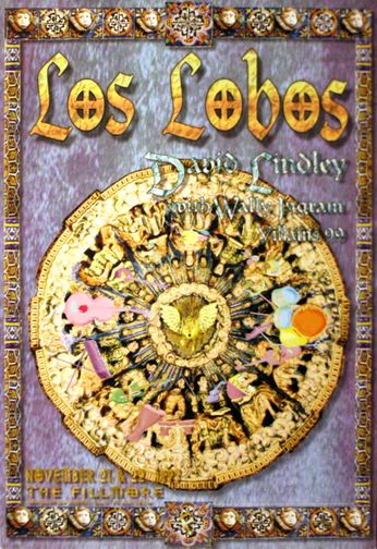 Los Lobos - The Fillmore - November 21 & 22, 1997 (Poster)