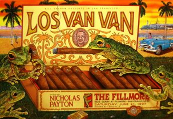 Los Van Van - The Fillmore - June 21, 1997 (Poster)
