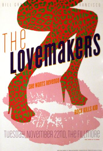 Lovemakers - The Fillmore - November 22, 2005 (Poster)