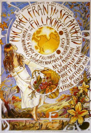 Michael Franti & Spearhead - The Fillmore - November 25-27, 2005 (Poster)