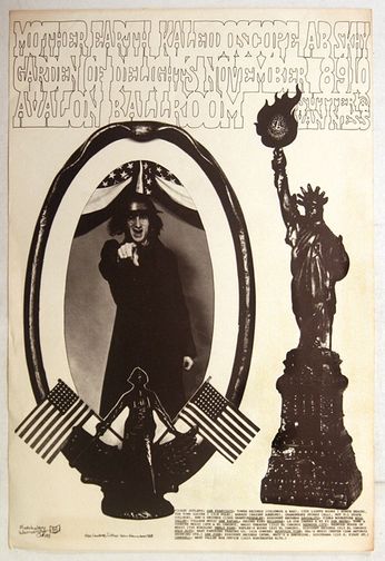 Mother Earth / Kaleidoscope / A.B. Skhy / Garden Of Delights - The Avalon Ballroom - November 8, 9 & 10, 1968 (Poster)
