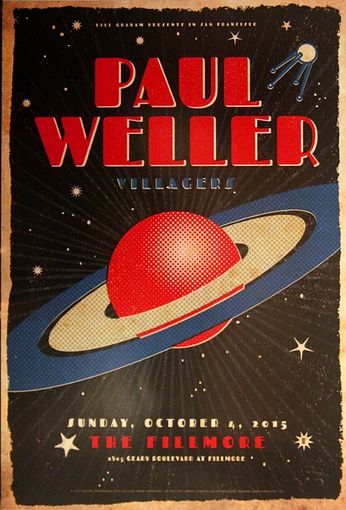 Paul Weller - The Fillmore - October 4, 2015 (Poster)