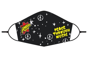 Amoeba Peace Through Music (Face Mask)