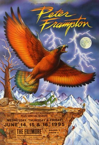 Peter Frampton - The Fillmore - June 14-16, 1995 (Poster)