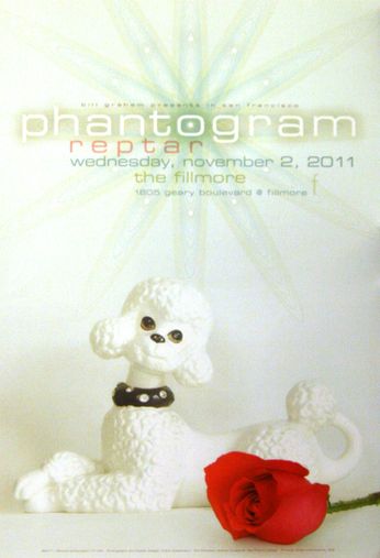 Phantogram - The Fillmore - November 2, 2011 (Poster)