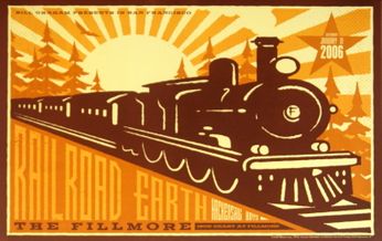 Railroad Earth - The Fillmore - January 21, 2006 (Poster)